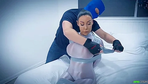 Arched Tape Hogtie