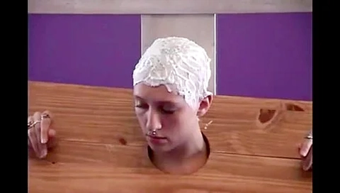 Women Getting Their Head Shaved
