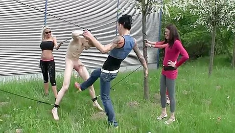 Merciless Outdoors Ballbusting