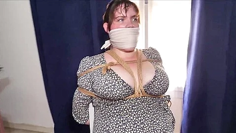 Snowflake Babysitter Bound Gagged
