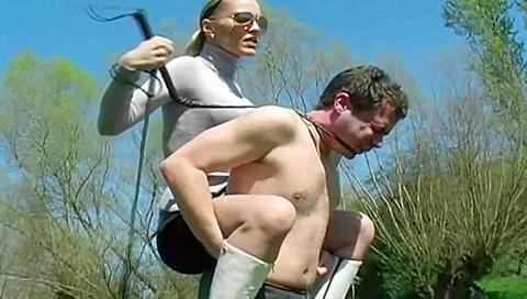 Pony Riding Slave Training