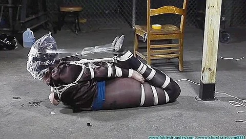 Riley In Tight Hogtie