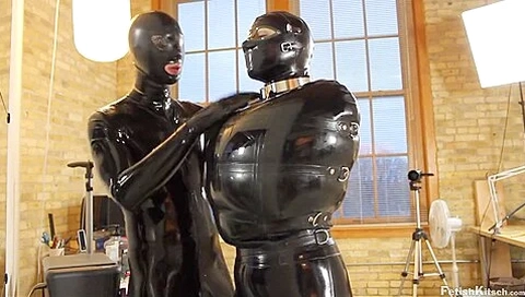 Inflatable Latex Straitjacket