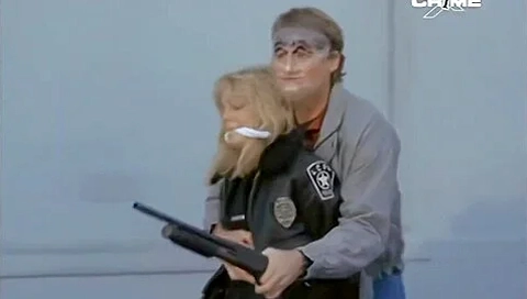 Sexy Blonde Cop