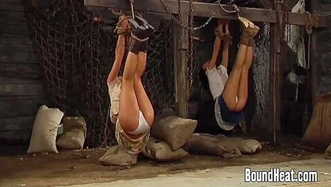 Tied Up Lesbian Slave Freed By Madame Just To Get Dominated