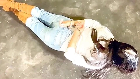 Sexy Girl Arrested And Handcuffed