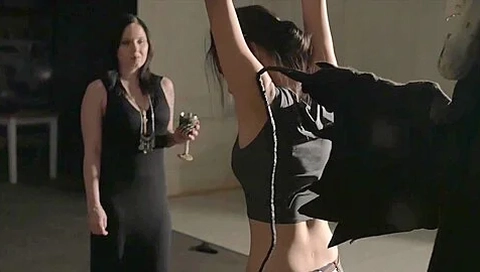 Captured Lara Croft