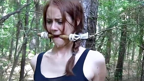 Madalynn Raye In Bound In The Woods