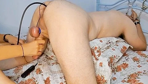 Amazing Mistress Badkittyb Femdom Session: Urethral Sounding Anal Pegging Butt Plugs Ass Fucking