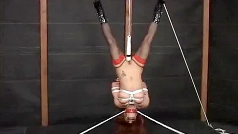 Upside Down Suspension With Vibrator - Shannon Kelly