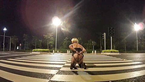 Self Bondage Slut Enema 1