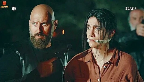 Greek Actress Elena Bikou Bound And Cleave Gagged