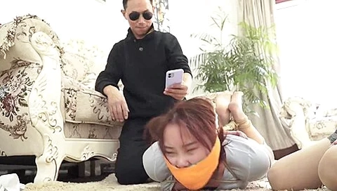 Asian Girl Captured