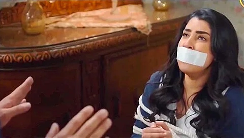 Egyptian Girl Tape Gagged