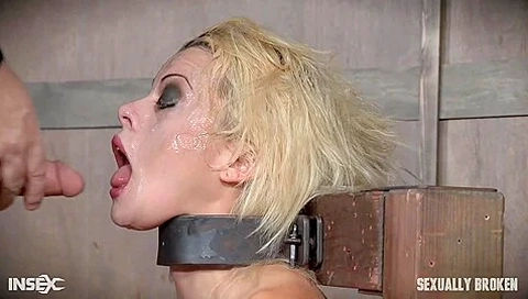 Restrained For Throatfucking